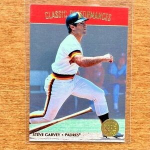 Vintage 1995 SP Championship Steve Garvey Classic Performances Baseball Card